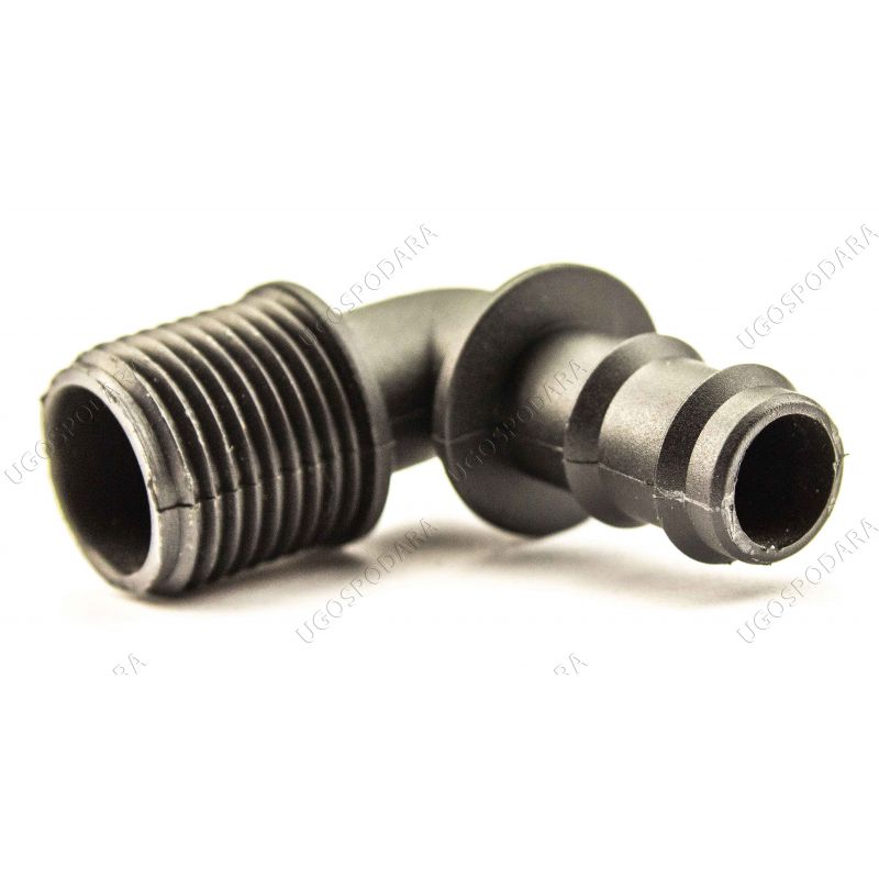 Купить Колено для трубки d 16 мм с наружной резьбой 1/2\" недорого оптом ...